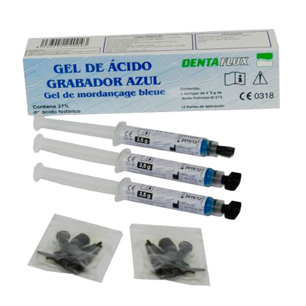 Ácido Fosforico Gel Azul 37% 3x3,5gr 